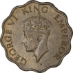 Bombay Mint One Anna Coin of  King George VI  of 1944 