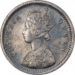 Bombay-Mint-Silver-Two-Annas-Coin-of-Victoria-Queen-of-1862