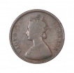 -Bombay-Mint--Copper-Half-Anna-Coin-of-Victoria-Empress-of-1877-