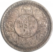 Bombay Mint Silver One Rupee Coin of  King George V of 1913 