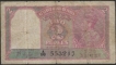 1943 Two Rupees Bank Note of J.B Taylor of KG VI.