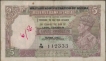 Very-Rare-Burma-Five-Rupees-Note-of-1945-Signed-by C.D.-Deshmukh.