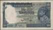 1938 Ten Rupees Bank Note of J.B Taylor of KG VI.