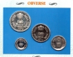 1993-Quit-India-Movement--UNC-Set-Bombay-Mint-Set-of-4-Coins.