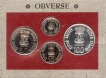 1998-Sri-Aurobindo-All-life-is-Yoga-UNC-Set-Mumbai-Mint-Set-of-4-Coins.