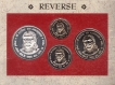 1998-Sri-Aurobindo-All-life-is-Yoga-UNC-Set-Mumbai-Mint-Set-of-4-Coins.