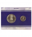 2003-150 Glorious Years of Indian Railways-UNC Set-Kolkata Mint-Set of 2 Coins.
