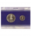 2003-150-Glorious-Years-of-Indian-Railways-UNC-Set-Kolkata-Mint-Set-of-2-Coins.