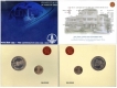 2006-UNC Set-50 Years Celebration of ONGC-Kolkata Mint-Set of 2 Coins.