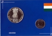 2007-UNC-Set-Indian-Air-Force-Platinum-Jubilee-Kolkata-Mint-Set-of-2-Coins.