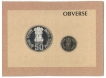 2007-UNC Set-Khadi and Village Industries-Mumbai Mint-Set of 2 Coins.
