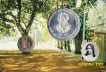 2010-UNC Set-Rabindranath Tagore150th Birth Anniversary-Kolkata Mint-Set of 2 Coins.