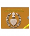 2011-UNC Set-150 Years of Comptroller & Auditor General of India-Kolkata Mint-Set of 2 Coins.
