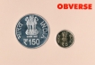 2011-UNC Set-150th Birth Anniversary of Madan Mohan Malaviya-Mumbai Mint-Set of  2 Coins.