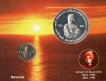 2013-UNC Set-150th Birth Anniversary of Swami Vivekananda-Kolkata Mint-Set of 2 Coins.