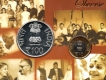 2016-UNC Set-Birth Centenary of DR. M.S. Subbulakshmi-Mumbai Mint-Set of 2 Coins.