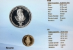 2018-UNC Set-125th Birth Anniversary Prasanta Chandra Mahalanobis-Kolkata Mint-Set of 2 Coins.