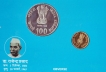 2009-UNC-Set-Dr.-Rajendra-Prasad-125th-Birth-Anniversary-Kolkata-Mint-Set-of-2-Coins.