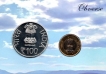 2015-UNC Set-International Day of Yoga-Mumbai Mint-Set of 2 Coins.