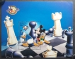 Disney-Chess-Miniature-Sheet-of-Azerbaijan-in-Disney-Cartoon-Series-1998-MNH.