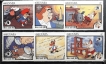 Grenada-Ben-and-me-Set-of-6-Stamp-Disney-Series-1989-MNH.