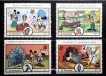 Saint-Vincent-Set-of-4-Stamps-in-the-Walt-Disney-Series-1989-MNH.