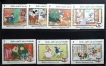 Turks-and-Caicos-Island-Mickey’s-Christmas-Carol-Set-of-7-Stamps-1982-MNH.
