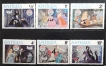 Antigua-Disney-Christmas-Sleeping-Beauty-Set-of-6-Stamps-1980-MNH.