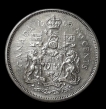Silver-50-Cents-Coin-of-Elizabeth-II-Canada-of-1965.