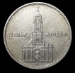 Silver 2 Reichsmark Coin of Germany 1934.