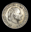 Silver-1-Gulden-Coin-of-Wilhelmina-Nederland-1964.