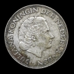 Silver 2 1/2 Gulden Coin of Juliana Nederland 1959.