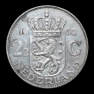 Silver-2-1/2-Gulden-Coin-of-Juliana-Nederland-1960.