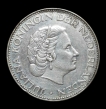 Silver-2-1/2-Gulden-Coin-of-Juliana-Nederland-1961.