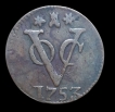 Netherlands East Indies 1 Duit Coin of 1953. 