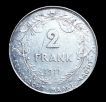 Silver-2-Frank-Coin-of-Albert-Belgium-of-1911.
