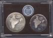 1982-Proof-Set-National-Integration-Set-of-2-Coins-Bombay-Mint.