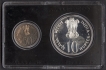 1972-UNC-Set-25th-Anniversary-of-Independence-Bombay-Mint-Set-of-2-Coins.