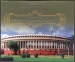 2012-UNC Set-60 Years of the Parliament of India-Hyderabad Mint-5 Rupees Coin.