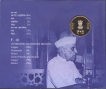 2012-UNC Set-60 Years of the Parliament of India-Hyderabad Mint-10 Rupees Coin.
