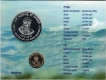 2015-UNC Set-Birth Centenary of Rani Gaidinliu-Kolkata Mint-Set of 2 Coins.