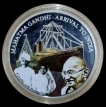 Mahatma Gandhi Arrival to India Commemorative Coin of 1915-2015.