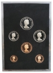 Proof Coinage set of Jerseyof 1980 Proof set of 6 coins