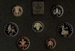 Deluxe-Proof-Set-of-7-Coin-of-United-Kingdom-issues-in-1987