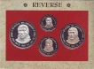 1998-Proof Set-Sri Aurobindo-Set of 4 Coins-Mumbai Mint.