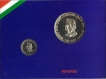 2004-Proof Set-Lal Bahadur Shastri Birth Centenary-Set of 2 Coins-Kolkata Mint.