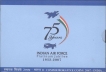 2007-Proof Set-Platinum Jubilee of Indian Air force-Set of 2 Coins-Kolkata Mint.
