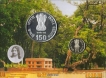 2011-Proof Set-Birth Anniversary of Rabindranath Tagore-Set of 2 Coins-Kolkata Mint.