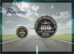 2011-Proof Set-100 Years of Civil Aviation India-Set of 2 Coins-Mumbai Mint