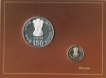 2010-Proof Set-Income Tax-150 Years of Building India-Set of 2 Coins-Kolkata Mint.